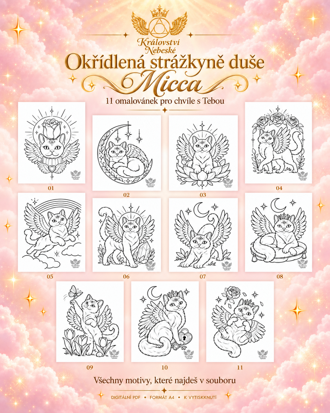 Micca – Okřídlená strážkyně duše — tapeta 2